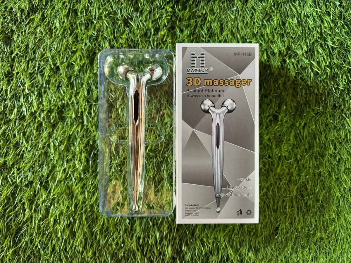 Mini Long 3D Shape 360 Rotate Face Massage Roller new1wu-ts