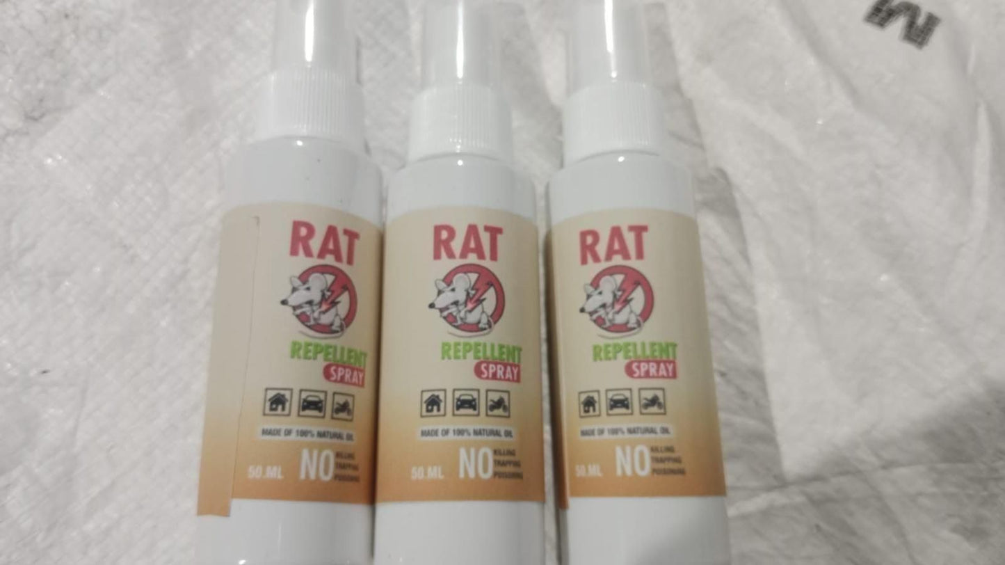 Rat Repellent Spreay 50ML (Pack of 3) Orrizon India