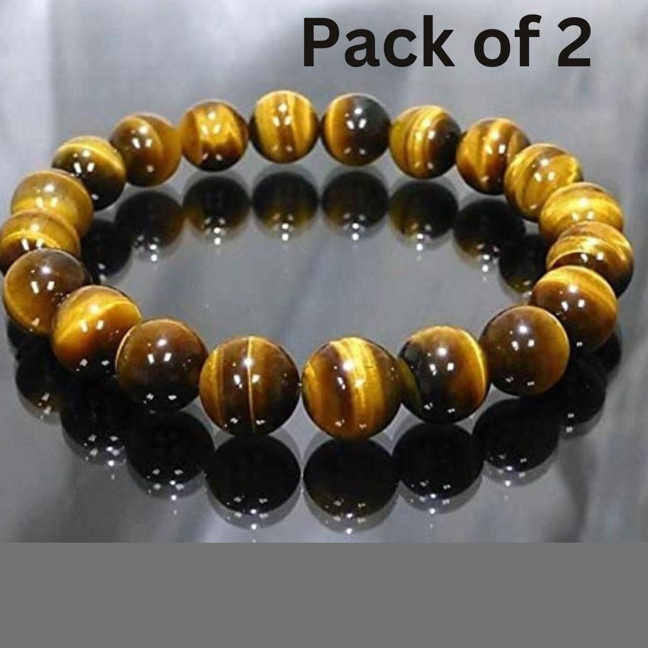 Tiger Eye Yellow Crystal Healing Stone Bracelet new1wu-ts
