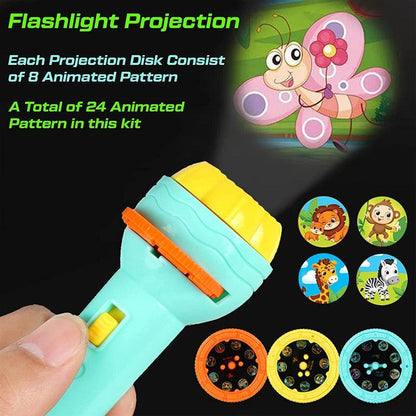 Slide Flashlight Torch Education Learning�Kids Toy new1wu-ts