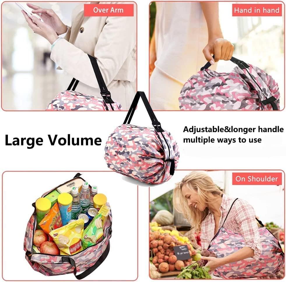 Two Pieces Foldable Shopping Bag Orrizon India