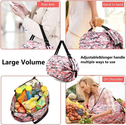 Two Pieces Foldable Shopping Bag Orrizon India