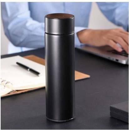 Stainless Steel Temperature Water Bottle Thermos, Double Wall Vacuum Intelligent Cup with LCD Smart Display (500 ML) new1wu-ts