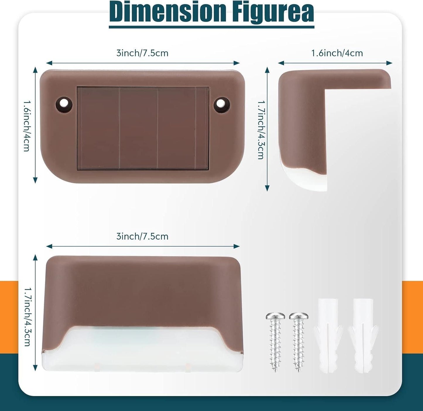 Solar Deck Lights Outdoor Orrizon India