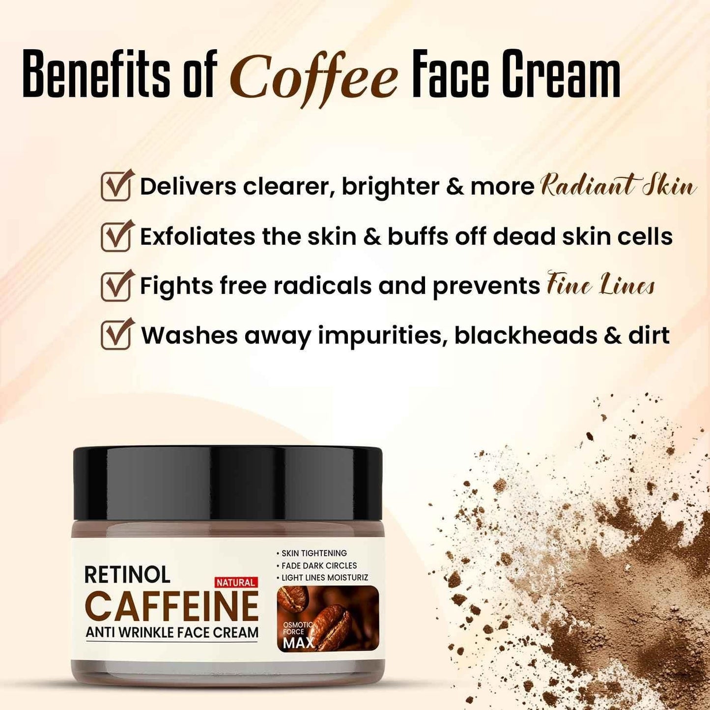 Retinol Caffeine Anti Wrinkle Face Cream new1wu-ts