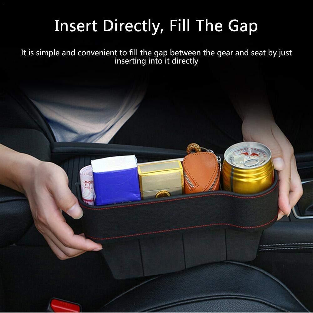 Automobiles Car Seat Gap Filler Organizer, Multifunctional Car Seat Organizer (PU Leather) new1wu-ts