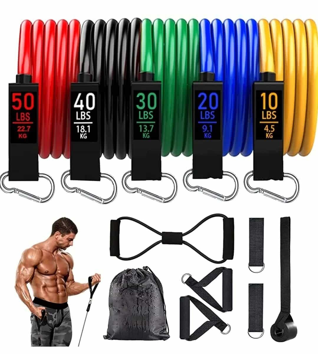 Resistance Band Set for Heavy Workout new1wu-ts