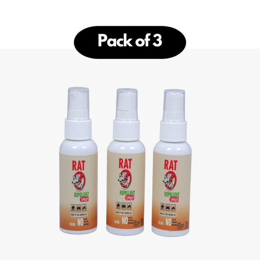 Rat Repellent Spreay 50ML (Pack of 3) Orrizon India