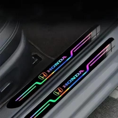 Black And Neon Car Door Entry Guard (Pack of 4) new1wu-ts