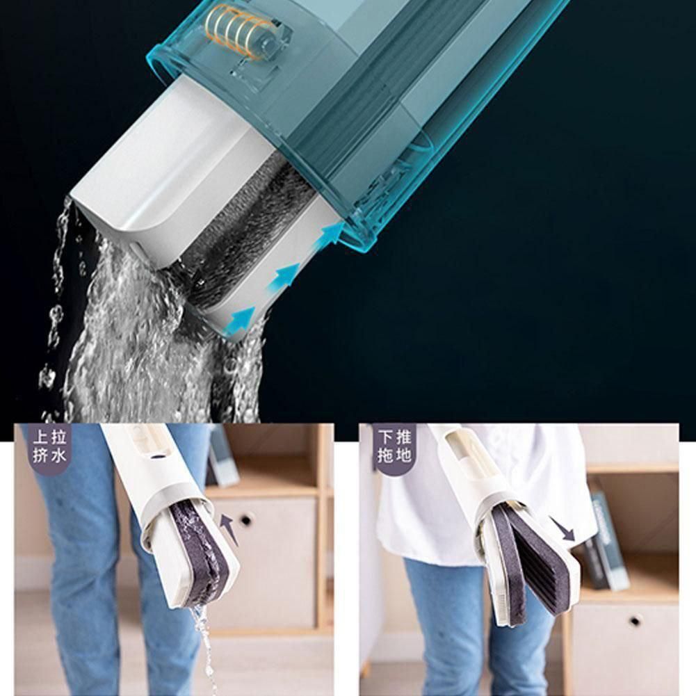 Squeezing Mop, Folding Sponge Absorbs More new1wu-ts