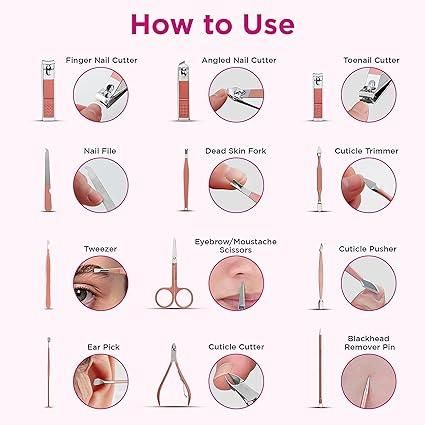 Manicure/Pedicure Nail Tool Set new1wu-ts