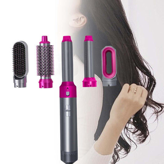 Muti-Functional 5 IN 1 Hair Styling Tool Detachable Hot Air Brush Hair Dryer with Comb new1wu-ts