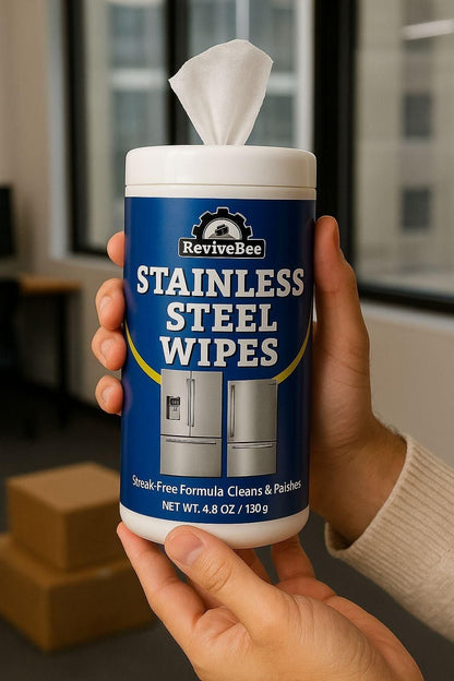 Stainless Steel Cleaning Wipes 130gm Orrizon India