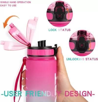 Sport Print Water Bottle Gym Water Bottle For Outdoor Orrizon India