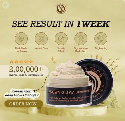 Snowy Glow face Cream 100ml new1wu-ts