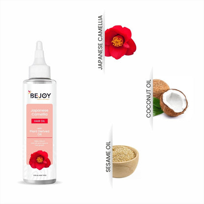 Bejoy Japanese Camellia Hair Oil  150 ml (Pack of 2) new1wu-ts
