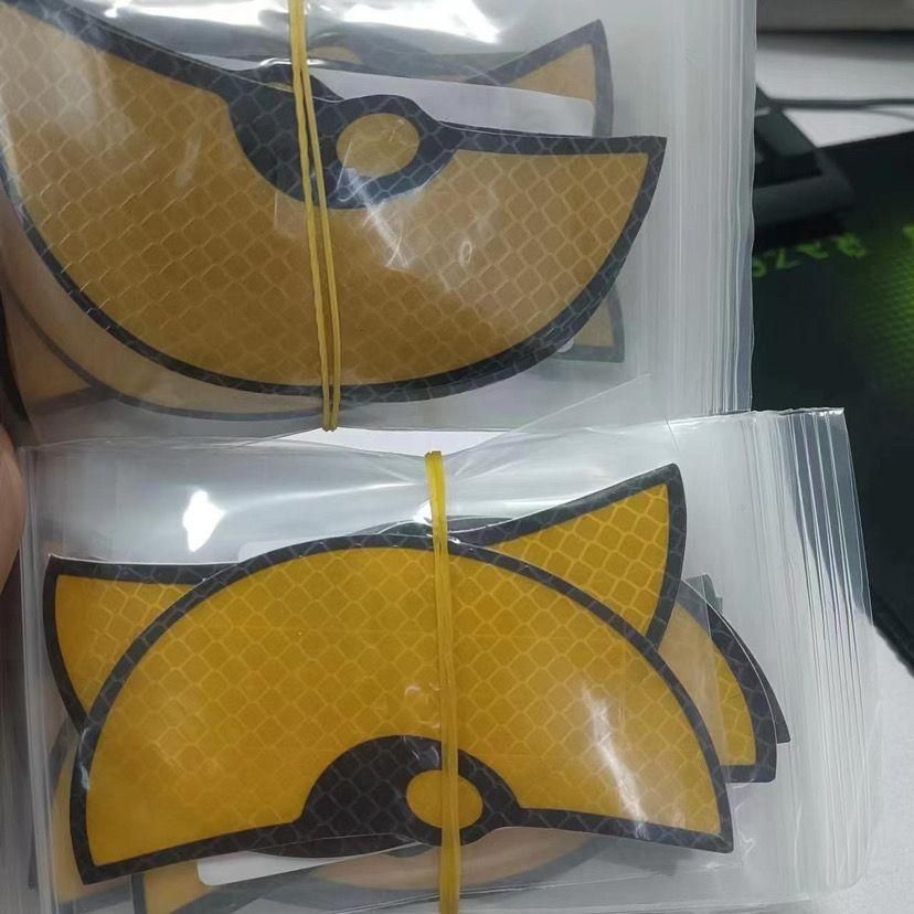 2 Pieces Monster Eyes Car Reflective Stickers Pack of 1 new1wu-ts