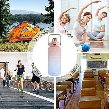 3 Pack Motivational Water Bottles Set Orrizon India