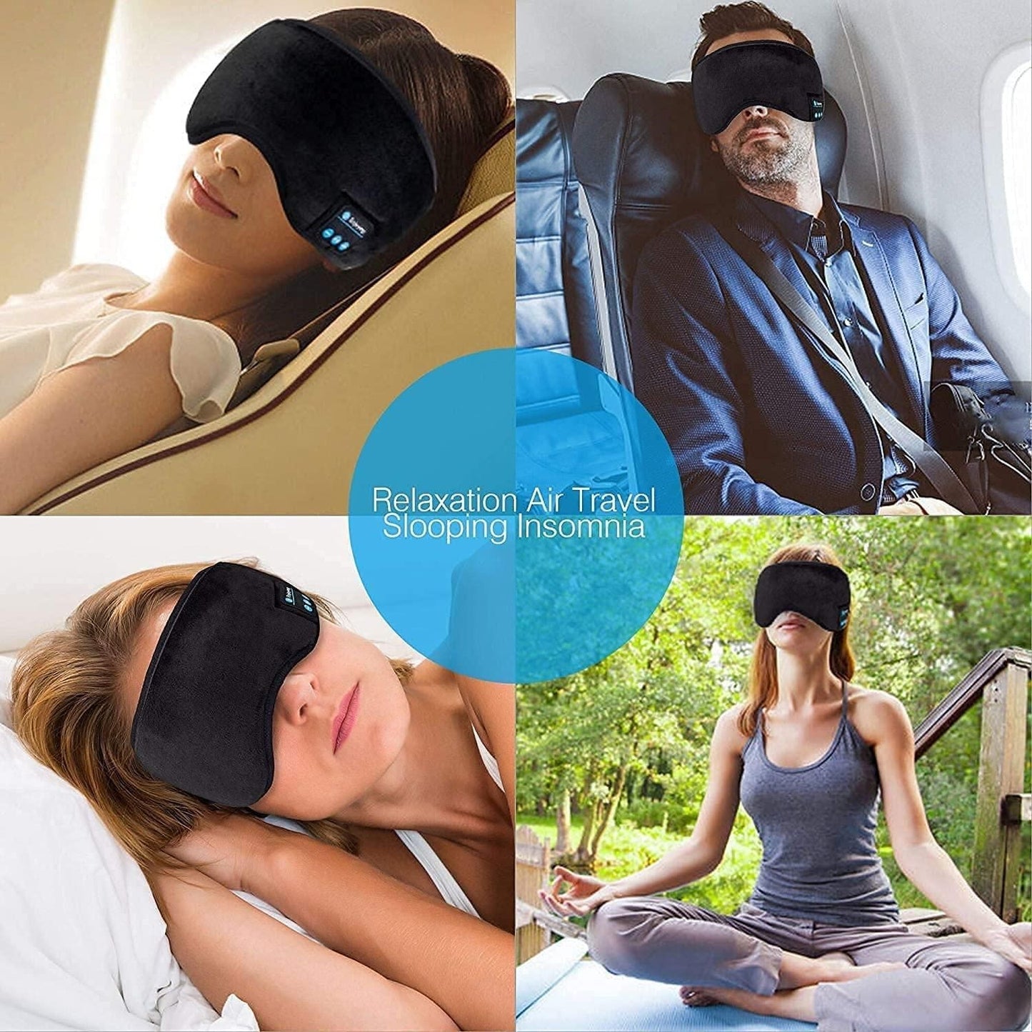 Wireless Bluetooth Eye Mask With Music Orrizon India