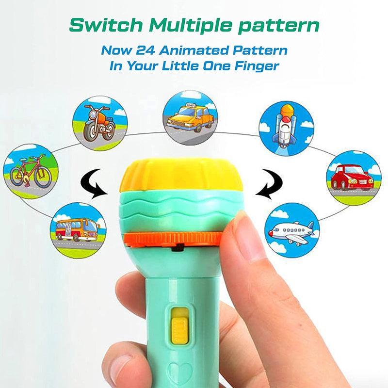 Slide Flashlight Torch Education Learning�Kids Toy new1wu-ts