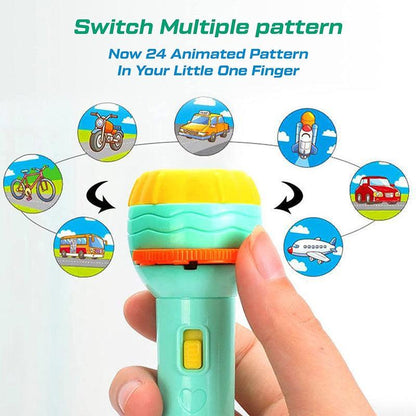 Slide Flashlight Torch Education Learning�Kids Toy new1wu-ts