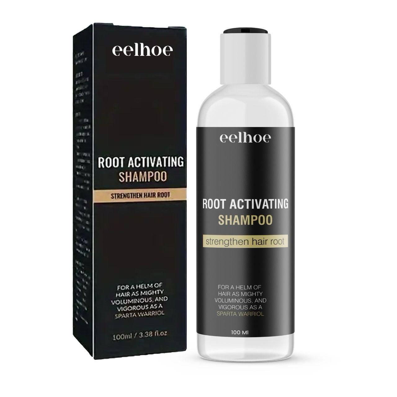 Root Activating Shampoo 100ml - Unleash the Power of Nature for Stronger, Healthier Hair  (Pack Of 2) new1wu-ts