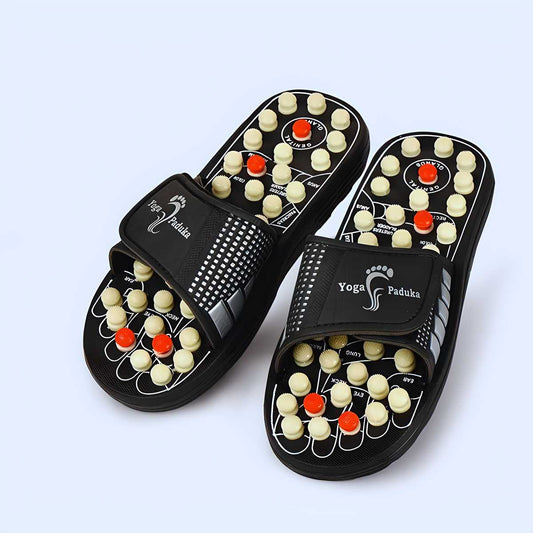 Acupressure and Magnetic Therapy Paduka Slippers for Full Body Blood Circulation For Men and Women new1wu-ts