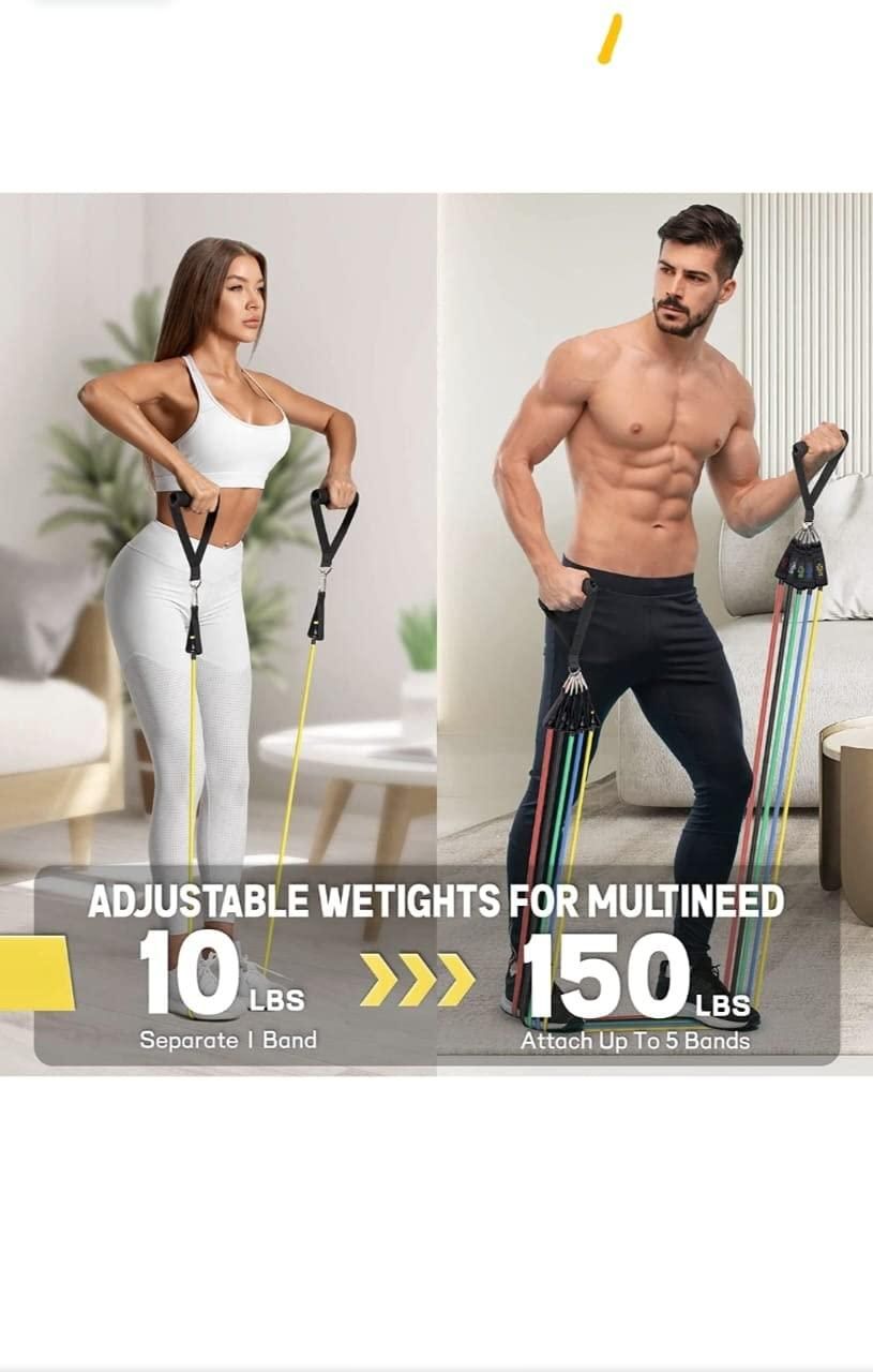 Resistance Band Set for Heavy Workout new1wu-ts