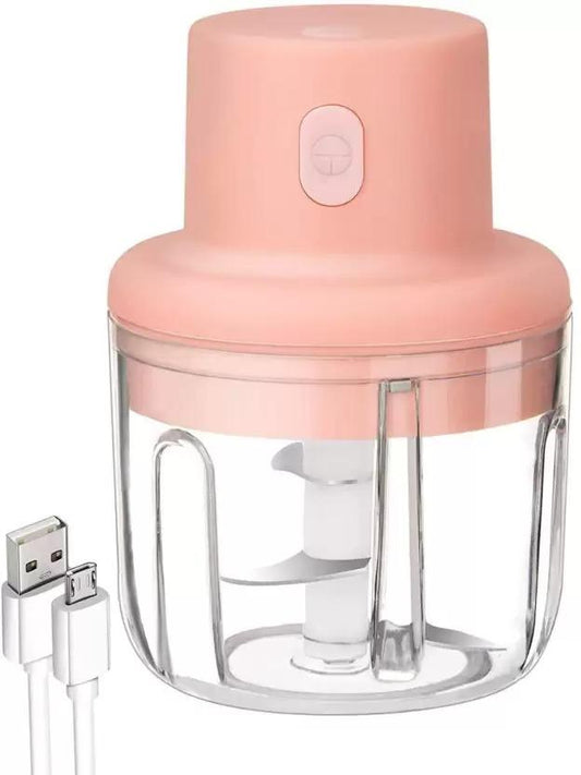 KolorFish Electric Mini Garlic Chopper 250ml Electric Vegetable Chopper new1wu-ts