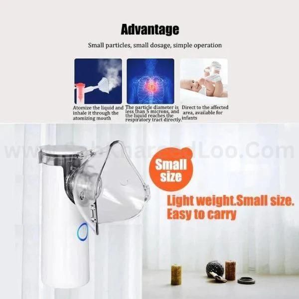 Portable Mesh Nebulizer for Kids & Adults Orrizon India