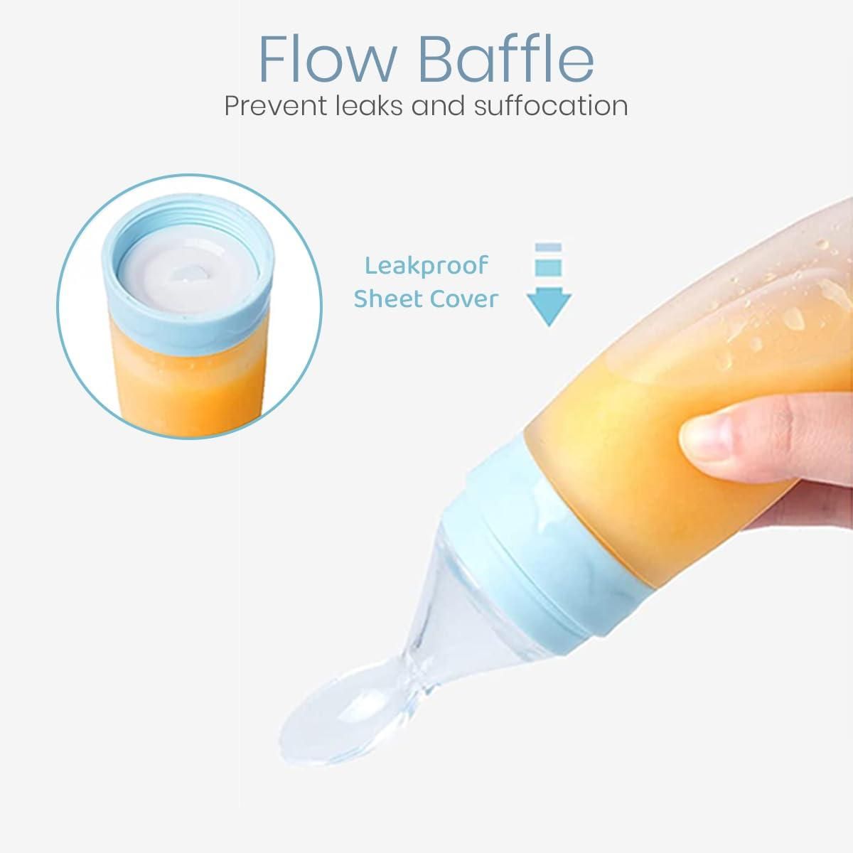 Premium Baby Food Squeeze Feeder Spoon new1wu-ts