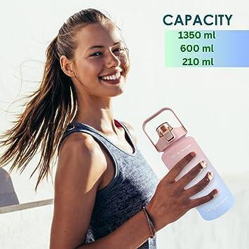 3 Pack Motivational Water Bottles Set Orrizon India