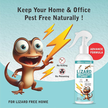 Lizard Repellent for Home Spray Pest Control 250ML (Pack of 2) Orrizon India