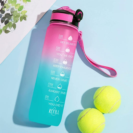 Sport Print Water Bottle Gym Water Bottle For Outdoor Orrizon India